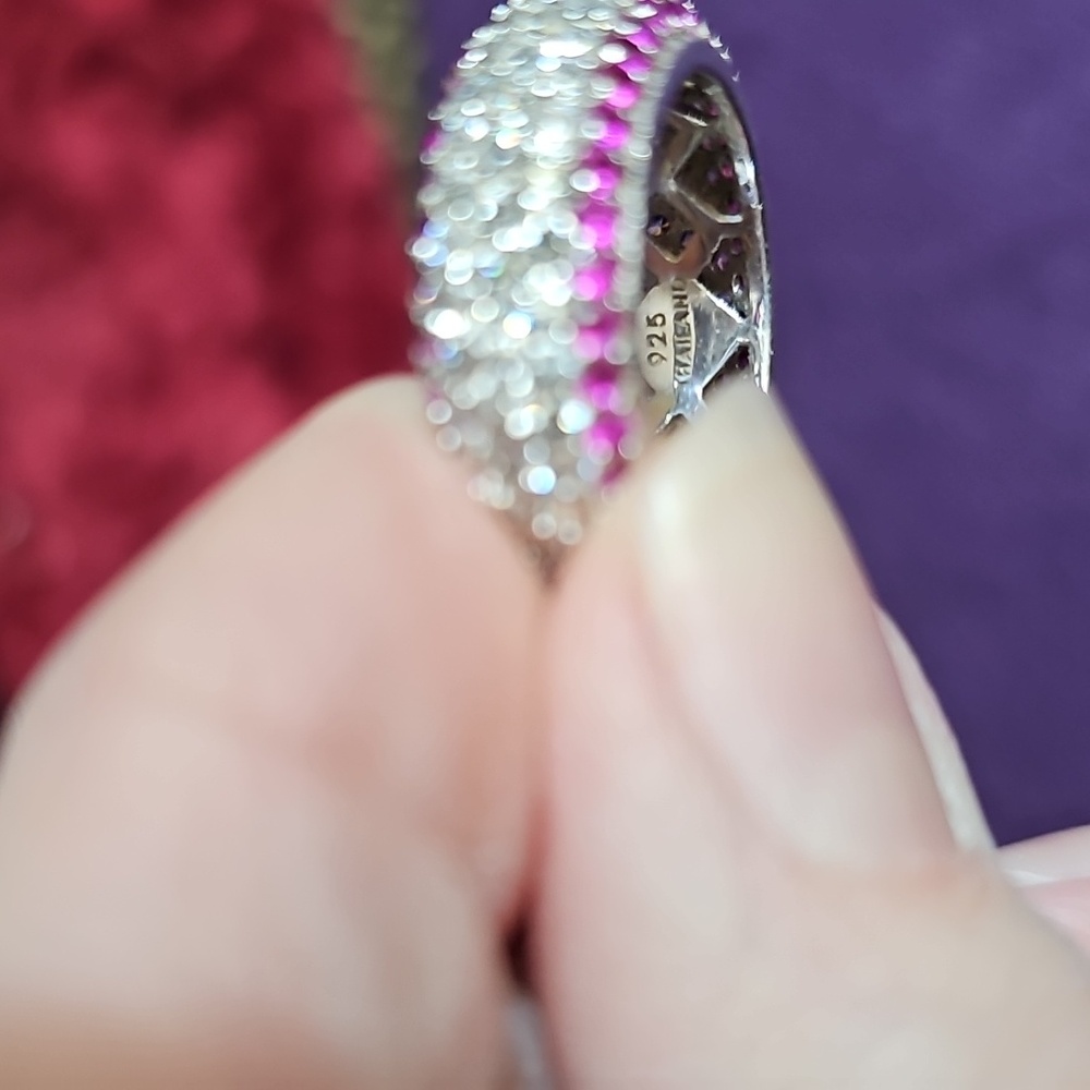 Victoria Wieck Eternity Ring Size 7 - Picture 4 of 6